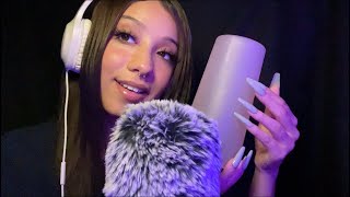 ASMR Cup over mic tapping scratching amp brushing 🎙 [upl. by Bail]