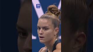 TERRIFIC tennis form Emma Raducanu  💪🏻 tennis olympics sports usopen womenssports duet [upl. by Ahsia]