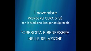 3 OPEN DAYS MES  CRESCITA E BENESSERE NELLE RELAZIONI [upl. by Ahseinat800]