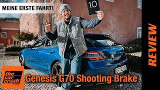 Genesis G70 Shooting Brake 2022 im Test LuxusKombi für ALLE 💙💨 Fahrbericht  Review  22 RWD [upl. by Noitsirhc734]