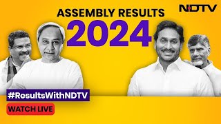 Assembly Election Results 2024 LIVE  Andhra Pradesh Results  Odisha Election Results  NDTV 24x7 [upl. by Ybbed950]