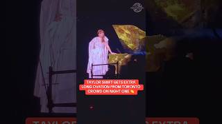 Toronto N1 live Taylor Swift gets extra long ovation vlog share like livetaylorswiftyt shorts [upl. by Othelia]