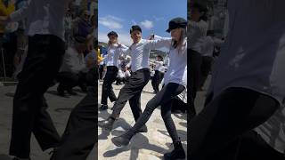 Greek Sirtaki Dance on Mykonos Island travel mykonos sirtaki [upl. by Mercorr]