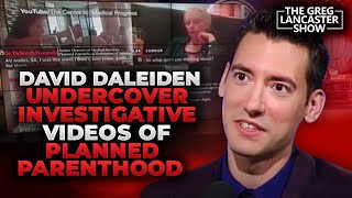 Interview with David Daleiden Undercover Investigative Videos of Planned Parenthood [upl. by Elyc570]