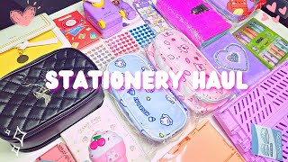 CUTE Stationery Haul  Back to School Shopping Oliospark [upl. by Nodnerb]