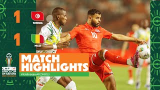 HIGHLIGHTS  Tunisia 🆚 Mali  ملخص مباراة تونس ومالي TotalEnergiesAFCON2023 [upl. by Nnylear260]