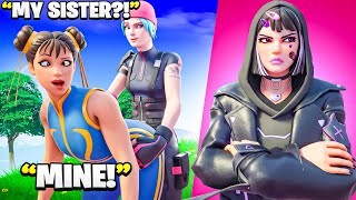 BESTFRIENDS SUS SISTER WANTS MY BABIES 🤬💦 Fortnite Gameplay [upl. by Dranoel]