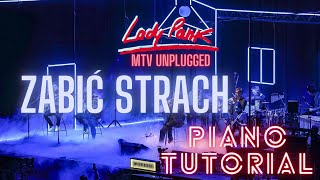 Zabić Strach  Lady Pank MTV Unplugged Intro Piano Tutorial [upl. by Annmarie]