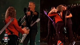 James Hetfields Emotional Tribute to His Metallica Bandmates [upl. by Otsirave]