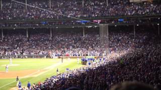 Wrigley Field Grounds Crew Sings The 7th Inning Stretch 9252016 [upl. by Hazaki]