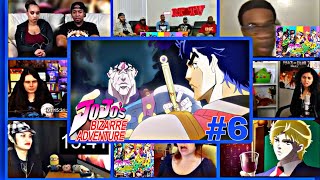 JoJo’s Bizarre Adventure Episode 6 Reaction Mashup [upl. by Eradis]