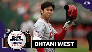 DNVR Rockies Podcast The sportsbooks think Shohei Ohtani has good odds to end up in the NL West [upl. by Adla]