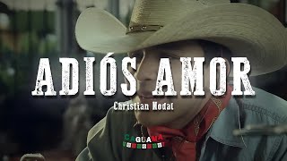 Christian Nodal  Adiós Amor Letra [upl. by Suitangi]