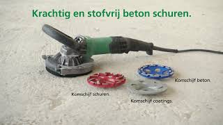 HiKOKI betonschuurmachine GM13Y HIKOKI Power Tools Nederland [upl. by Chemesh]