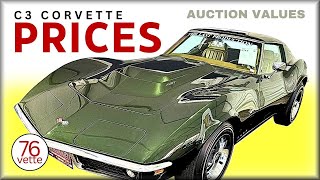 HOW MUCH do C3 Corvettes Sell For at AUCTION [upl. by Geraldina]