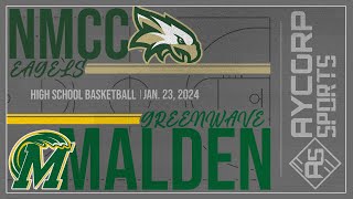 NMCC VS Malden  Aycorp Sports Basketball  January 23rd 2024 [upl. by Oab]