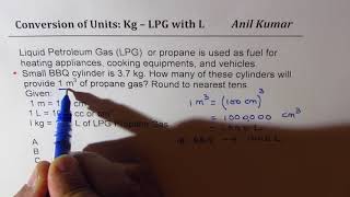 How many 37 kg BBQ LPG Cylinders Required for 1 meter cube of propane [upl. by Ainel]