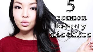 5 Common Beauty Mistakes You Might Be Making [upl. by Adiehsar96]