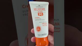 HELIOCARE ULTRA 90 SUNBLOCK GEL CREAM SPF 50  heliocare sunscreenprotection [upl. by Ozmo]