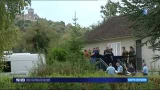 Yonne  un forcené a été interné après avoir tiré sur des jeunes à Vézelay [upl. by Eillat423]