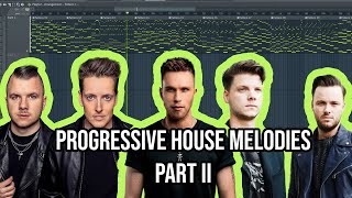 PROGRESSIVE HOUSE EDM MELODIES  PART II [upl. by Jaycee]