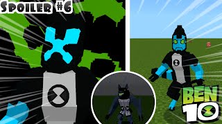 MCPE XLR8  Transformation animation Ben 10 addon V2 Spoiler 6 [upl. by Nixie]