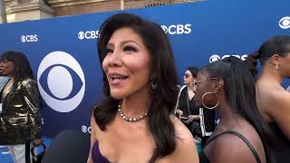 Julie Chen Moonves Big Brother at 2024 CBS New Fall Schedule Party red carpet [upl. by Odnomar12]