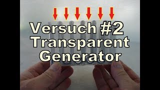 Versuch 2 transparent HHO Generator [upl. by Eitsrik]