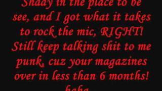 Eminem  Invasion part 1 2 amp 3 Lyrics [upl. by Darill764]