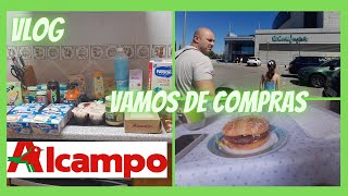 VLOG COMPRA ALCAMPO  CENAMOS MAC DONALD [upl. by Ayit]