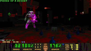 Doom 2  Corruption Map 11  The Grotto UVMax  Normal 100 Map Author EvilNeck [upl. by Fay115]