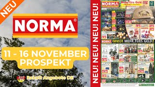 NORMA Prospekte der Woche  Rabatt Angebote DE  11 November  16 November Prospekt [upl. by Kong]