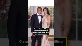 No one realized that Ciara made three chilling sacrifices for her husband Russell Wilson usa [upl. by Eicirtap]