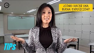 Tips para presentar una buena exposición [upl. by Janiuszck702]