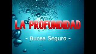 La PROFUNDIDAD en el BUCEO¡¡¡Aspectos a tener en cuenta [upl. by Dorie]