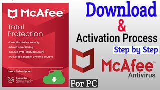 McAfee Antivirus Download For Windows  Install McAfee  McAfee Activate [upl. by Ataymik167]