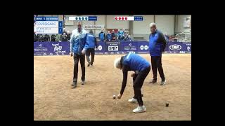 Petanque CNC VETERANS FINALS 12 Finals Triplets  Foussignac vs Saint Jean de la Ruelle [upl. by Ettennahs]