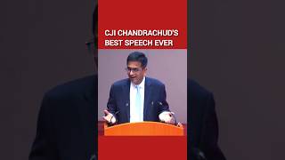 CJI Chandrachuds Farewell Speech  DY Chandrachud  speech shorts [upl. by Atsev]