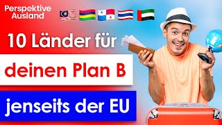 Ideal für Deinen quotPlan Bquot 10 steuergünstige NichtEU Länder ohne Präsenzpflicht [upl. by Svirad]