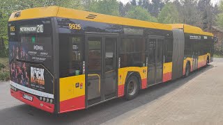 Linia 210  Sieraków   Solaris Urbino 18 IV CNG 9925  Relobus [upl. by Euqinim]