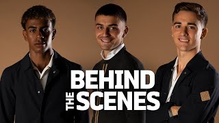 CLASS  STYLE 😎 Inside look at our players on fitting day 👔  FC Barcelona 🔵🔴 [upl. by Ellenehs]