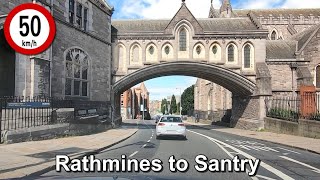 Dash Cam Ireland  Rathmines to Santry Dublin [upl. by Sobmalarah]