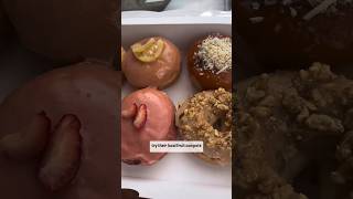 YOU HAVE TO TRY THESE PLANTBASED ARTISAN DOUGHNUTS 🍩 healthyfood organicfoodstore dessert [upl. by Netsirhc593]