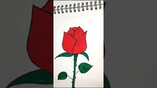 flower 🌹 drawing artsy art illustration painting artist sketch pencilart rose nature art [upl. by Grimonia734]