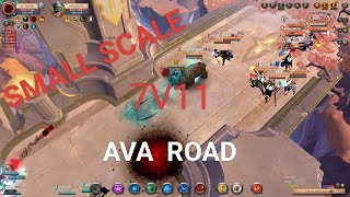 🔥 7v11 🔥 The BEST Road Comp  Roads of Avalon  Kite Comp  Small Scale PvP  Albion Online [upl. by Scammon]