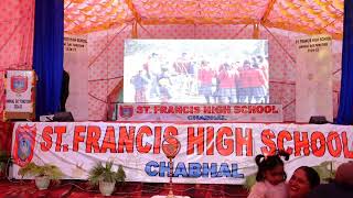 ST FRANCIS HIGH SCHOOL CHABHAL ANNUAL DAY FUNCTION 202425 [upl. by Ibbed943]