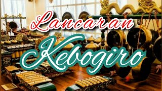 Lancaran Kebogiro  Gending Pahargyan Manten [upl. by Benedicto]