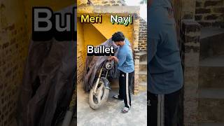 Meri nayi bullet😍  aaj fir se washing🧽krani pdi😳  vlog minivloging youtubeshorts shortsfeed [upl. by Lamahj]