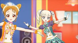 Aikatsu Ichigo Aoi Ran Otome and Yurika fashion check Stage 2 [upl. by Noyar]