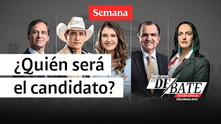 🔴El Debate con precandidatos del Centro Democrático a la Presidencia de Colombia  Elecciones 2022 [upl. by Nyrek345]